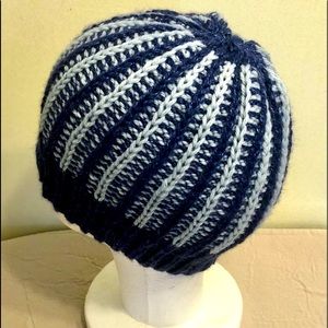 Hand knit hat